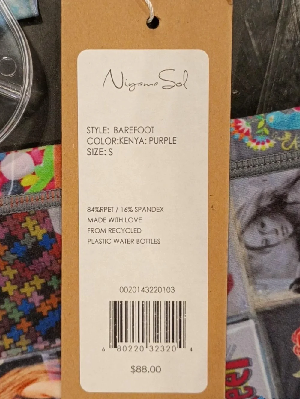 NWT Niyama Sol JLO LIMITED EDITION VANGUARD HI WAIST BAREFOOT LEGGING
